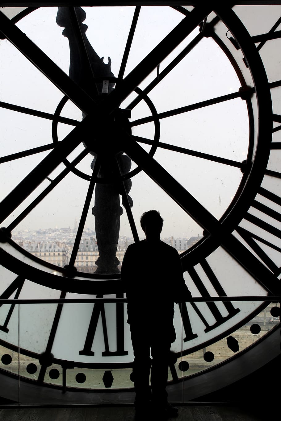 tiempo, movimiento, pasado, adelante, humano, persona, París, ocio d'orsay, reloj, arquitectura