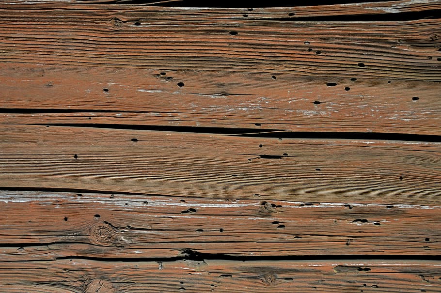 茶色の木の板, テクスチャ, 木目, 風化, 洗い流された, 木構造, 構造, 背景, 木, パターン
