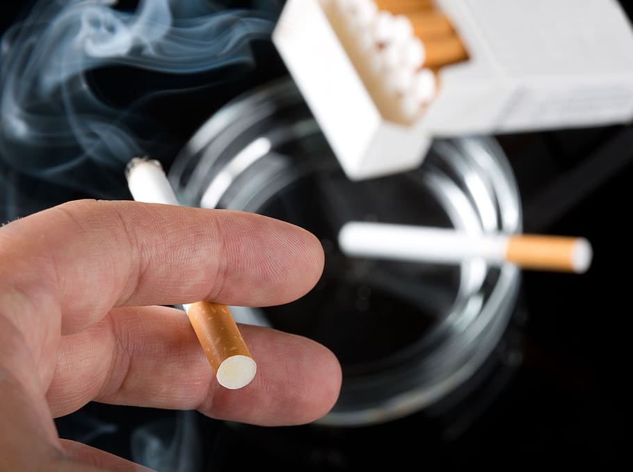 smoking, tobacco, smoke, addiction, habit, cigarette, danger, nicotine, cancer, white