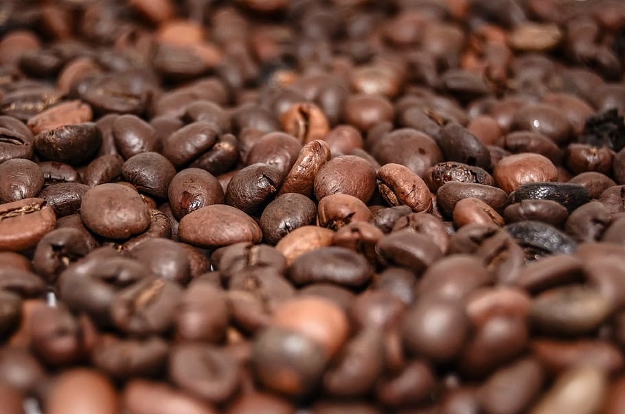 brown beans lot, coffee beans, coffee, the drink, caffeine, the brew, coffee maker, aroma, brown, food and drink