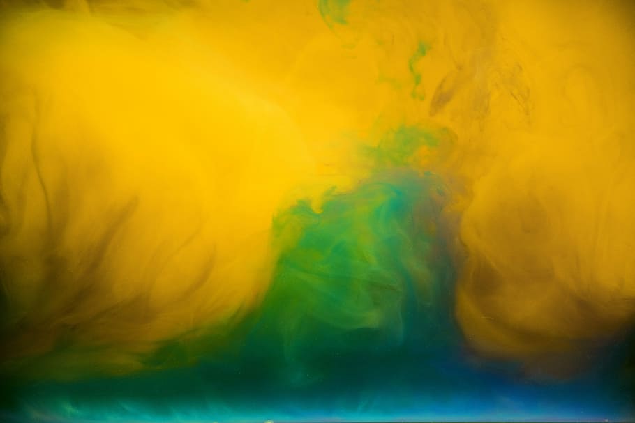 green, yellow, paint splatter, abstract, art, blur, water-color, desktop, acrylic, artistic