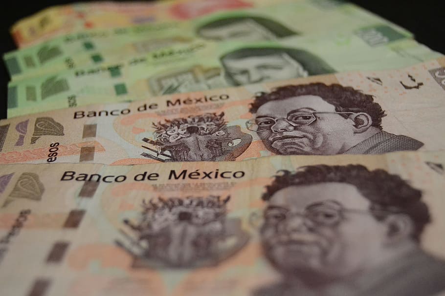 money, economy, cash, ticket, wealth, mexican, mexican peso, weight, currency, finance
