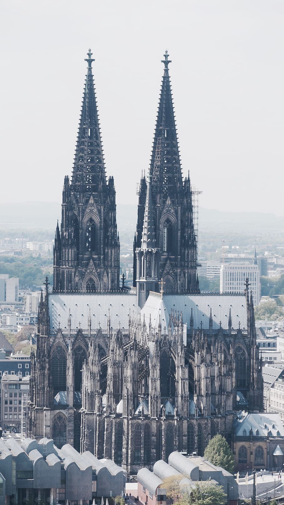 Dom, Catedral de Colônia, Catedral, Igreja, Colônia, Céu, Marco, Alemanha, Arquitetura, Estilo gótico