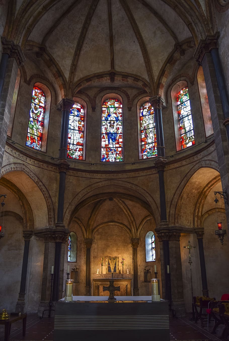 architecture, church, religion, building, church window, light, christianity, historically, middle ages, places of interest