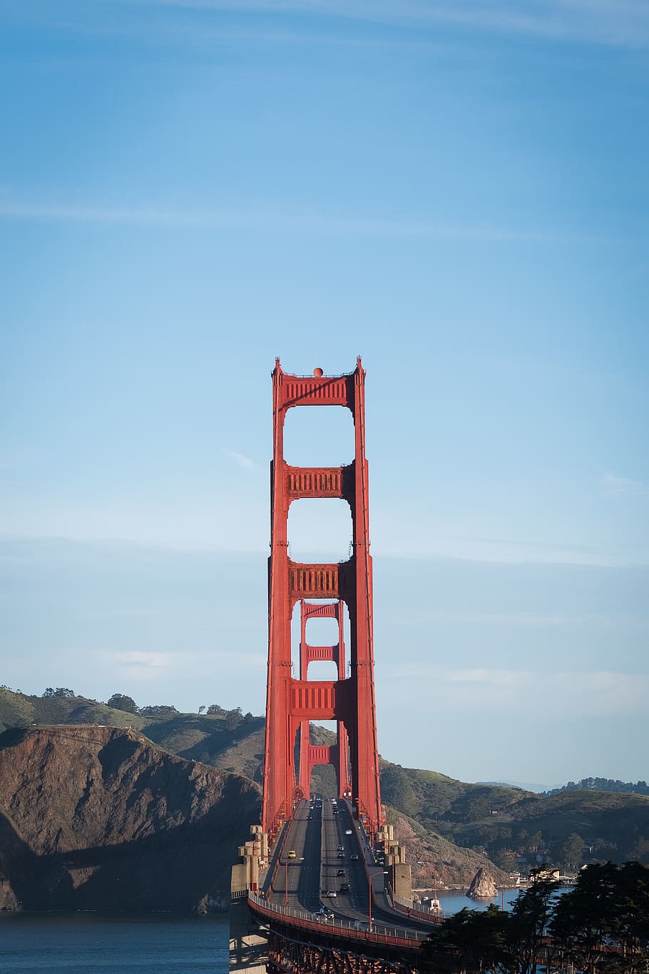 dorado, portón, puente, San Francisco, Estados Unidos, arquitectura, ciudad, infraestructura, la carretera, viajar