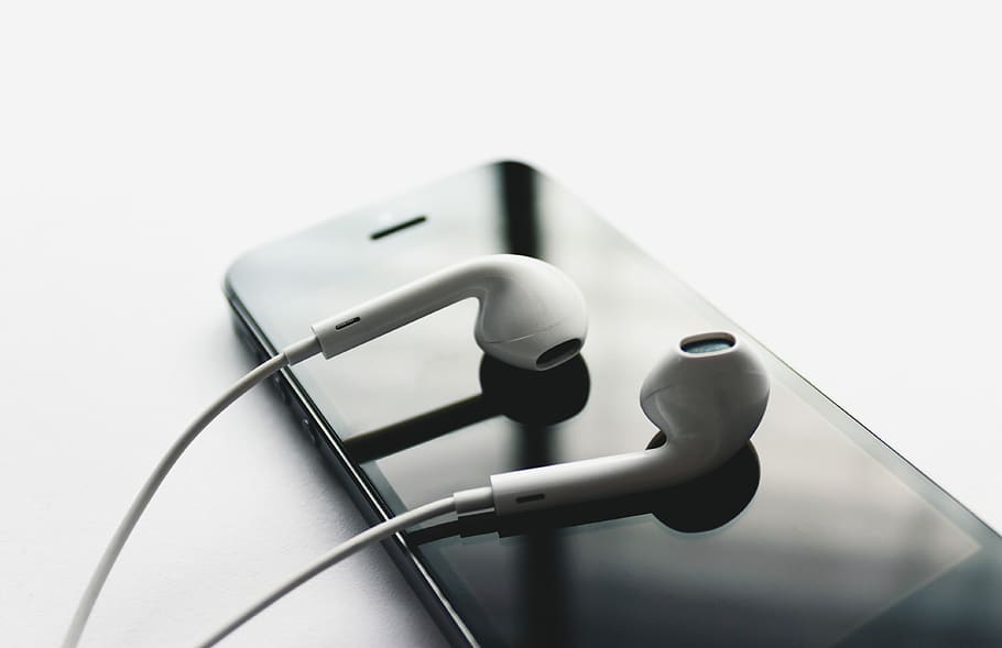 musik, headphone, headset, mendengarkan, earphone, Suara, earbud, iPhone, Mobile, teknologi