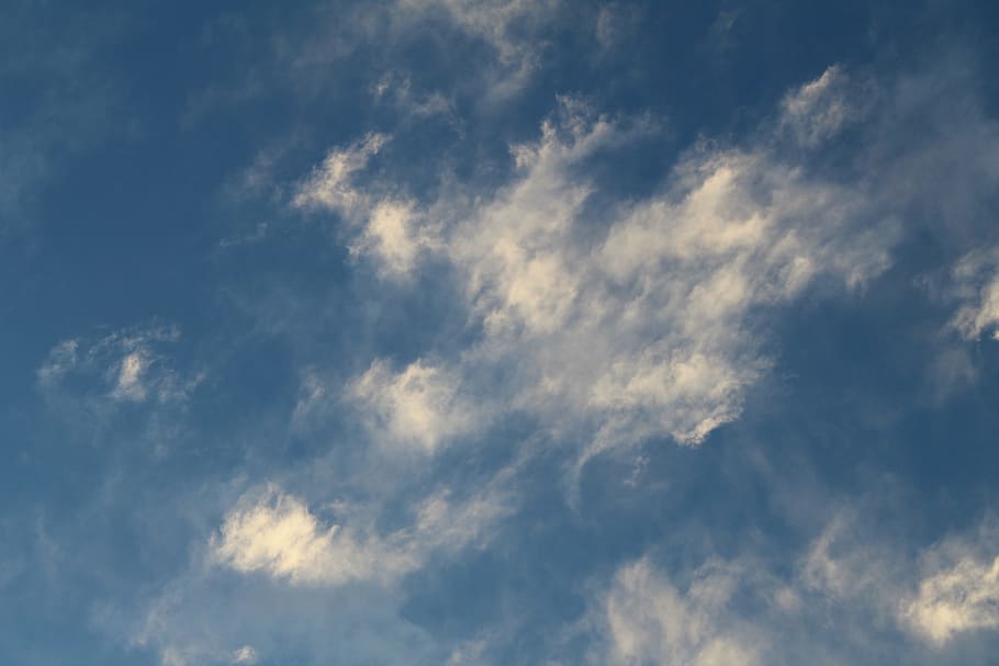 雲, 空, 筆, 青, 雲-空, 自然の美しさ, cloudscape, 背景, 自然, 風光明媚-自然