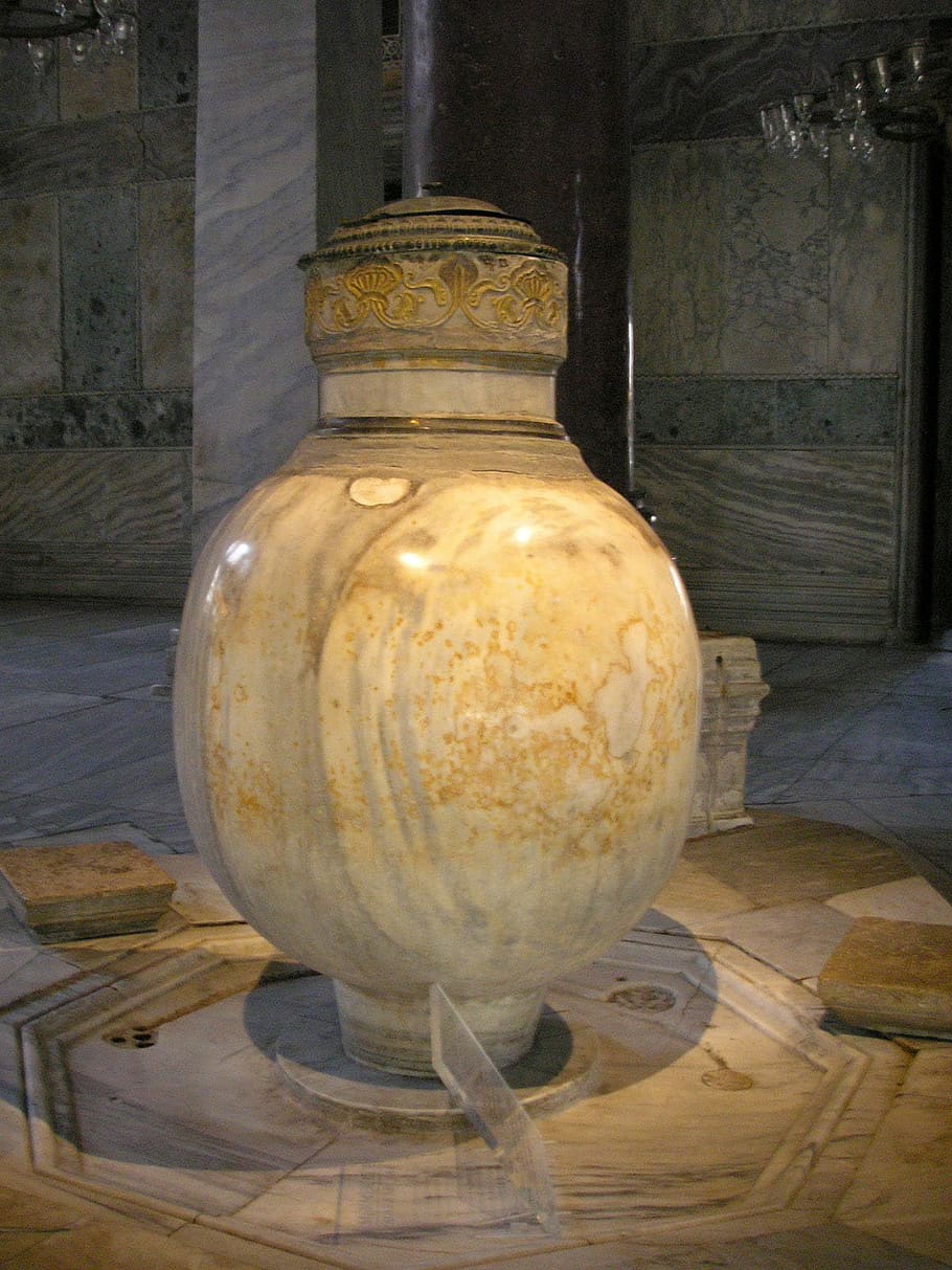 urna de ilustração, Lustration, urna, Pergamon, Istambul, Turquia, 