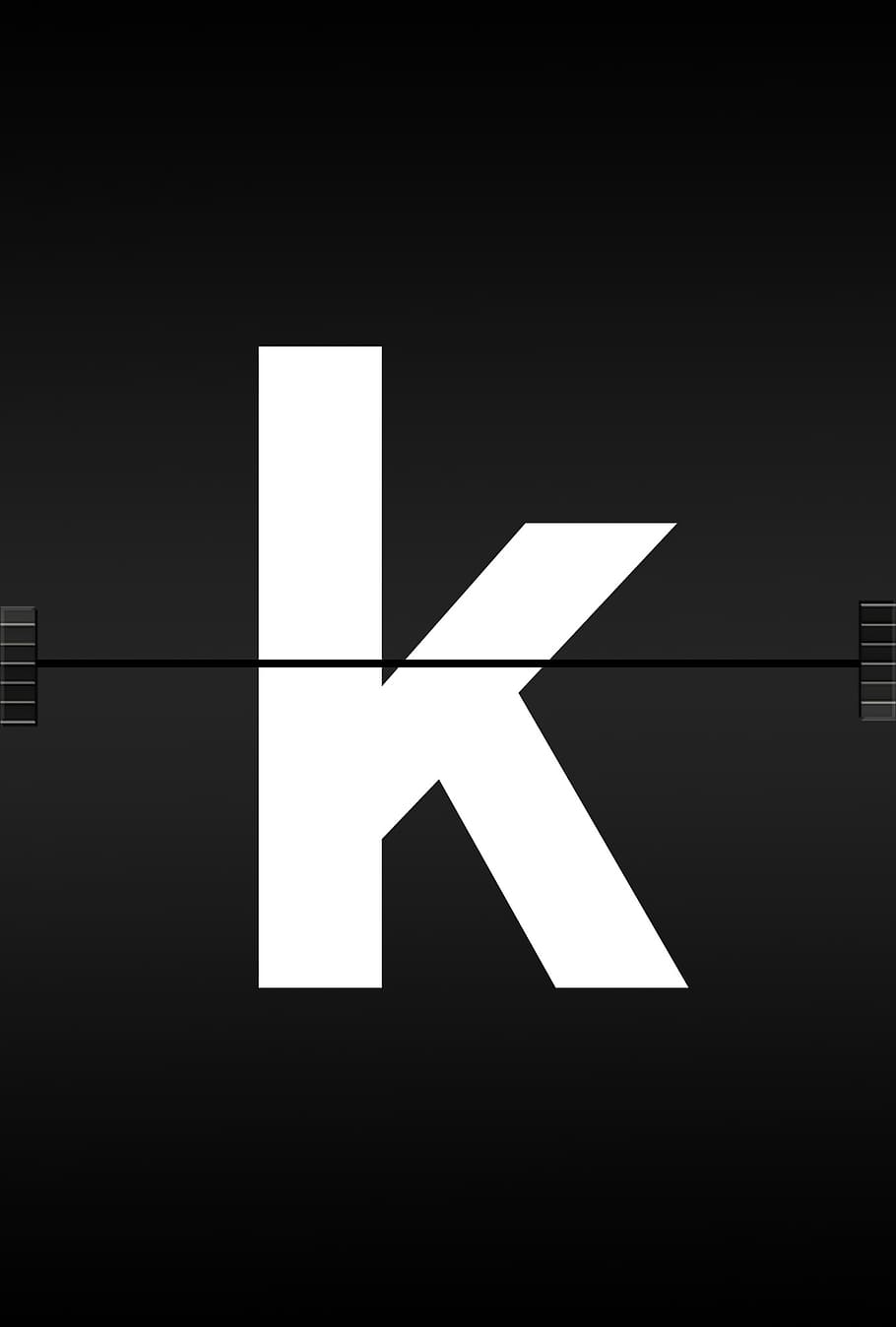 letter k logo, letters, abc, alphabet, journal font, airport, scoreboard, ad, railway station, board
