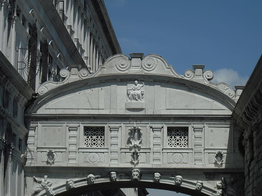 Bridge, Of, Sighs, Venice, Art, bridge, sighs, architecture, italy, architecture And Buildings, europe, building exterior