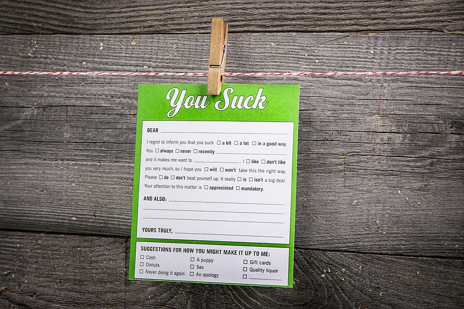 suck, tag, clipped, clothes line, letter, clothespin, pin, message, card, wood - Material