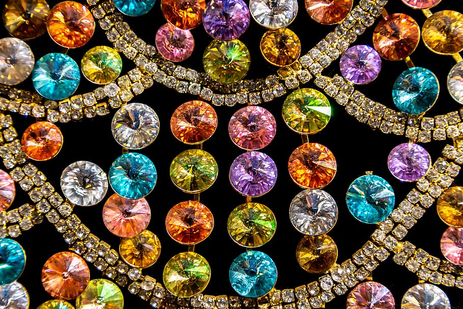 joyería, gemas, oro, joyas, diamantes, diseño, brillante, suelo, moda, patrón