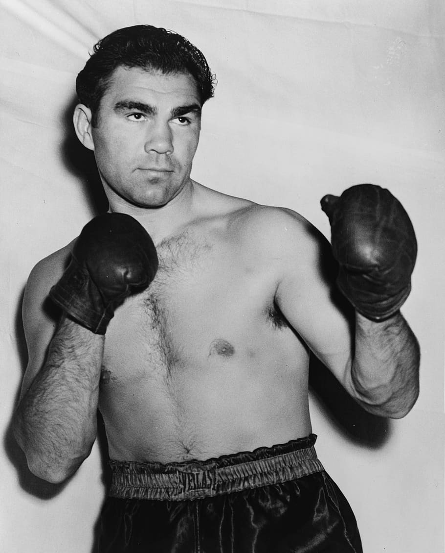 man, wearing, boxing gloves, taking, fighting, pose, max schmeling, boxing, professional boxer, boxer