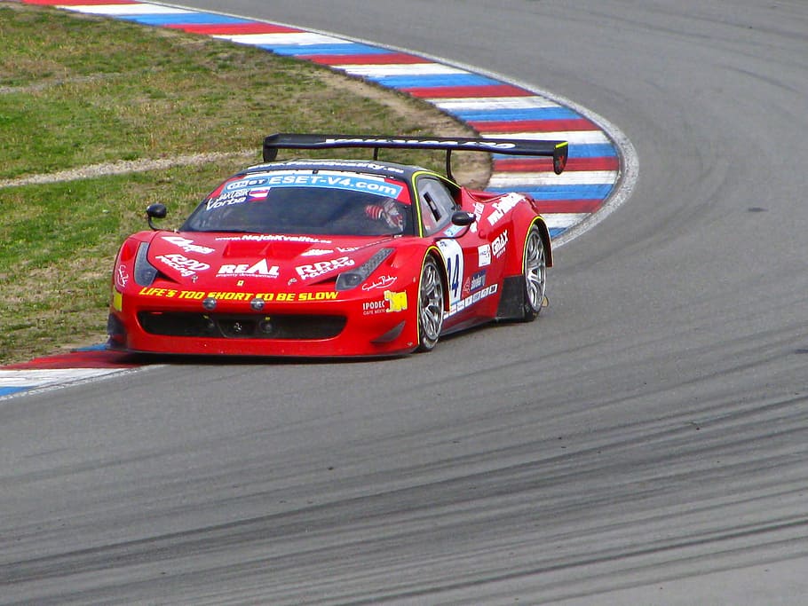 racing car, sports, automobiles, driving, vehicles, fia gt, gt, racing, speed, race track