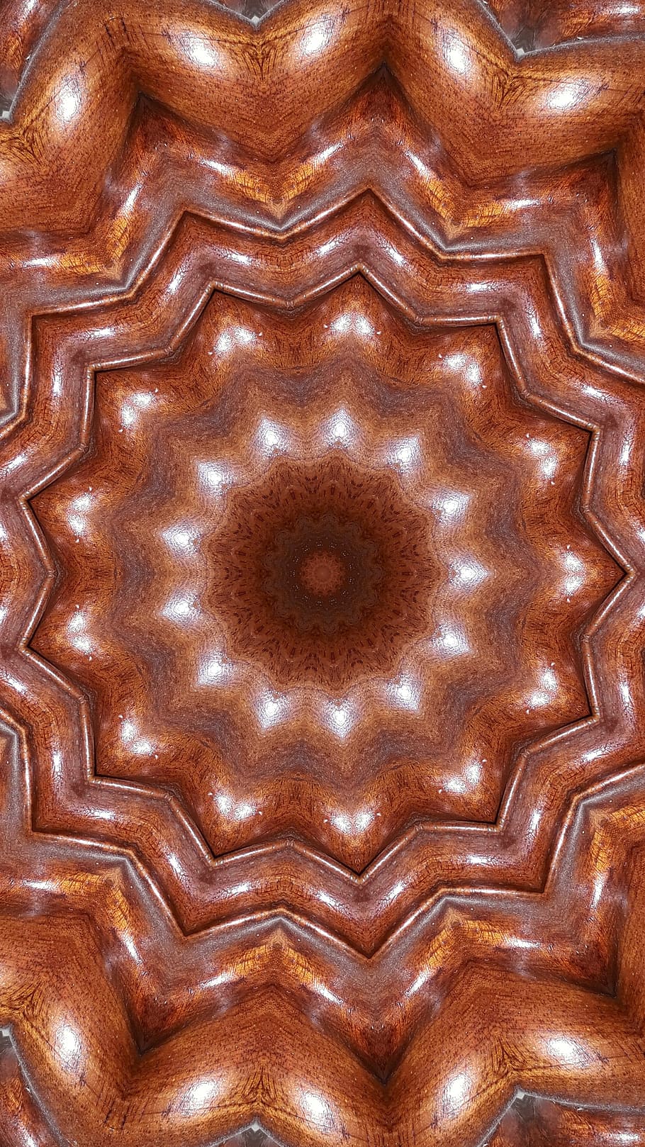 psychedelic, wood, object, pattern, backgrounds, full frame, close-up, brown, textured, shape