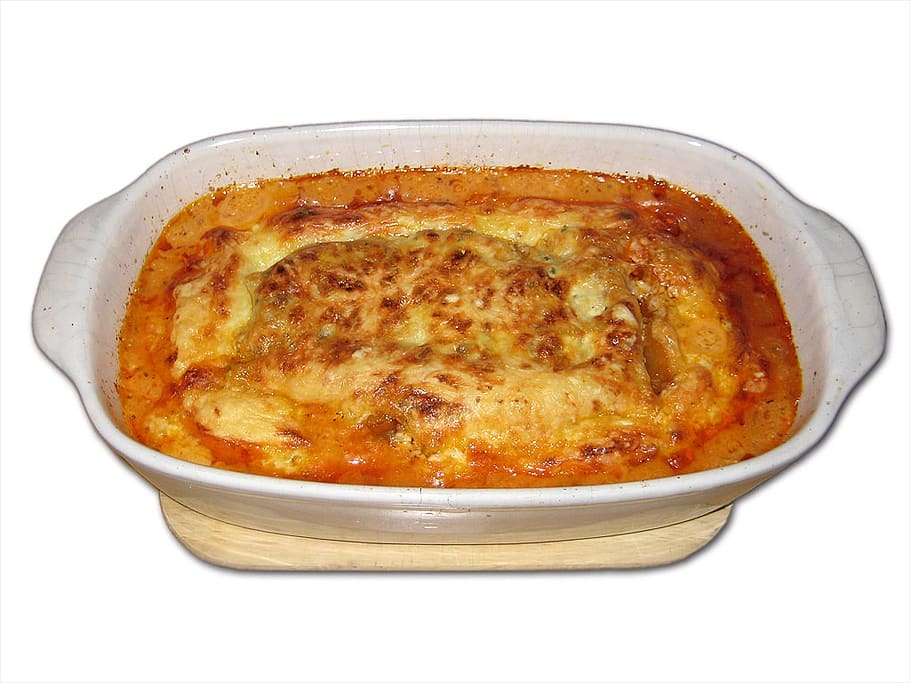 casserole, lasagna, baking dish, ceramic mould, scalloped, food, court, cook, eat, ceramic