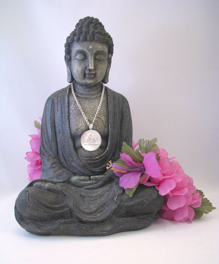 patung gautama, budda, lotus, relaksasi, porselen, figur, fengcheng, representasi manusia, patung, representasi