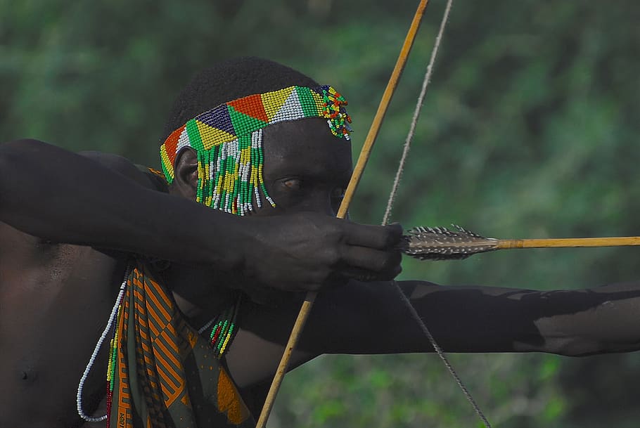 hadzabe, africa, hunter, village, bushman, community, archer, hunter-gatherer, eyasi, lake eyasi