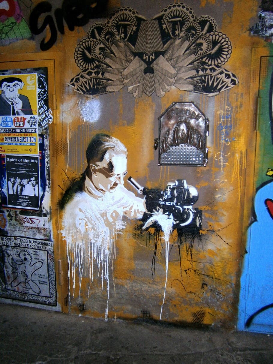 graffiti, wall, mural, murals, appeal, man, researchers, research, art, modern art