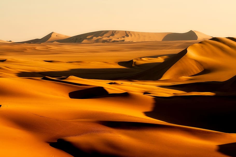 desierto vacío, Perú, desierto, arena, dunas, seco, caliente, árido, paisaje, al aire libre