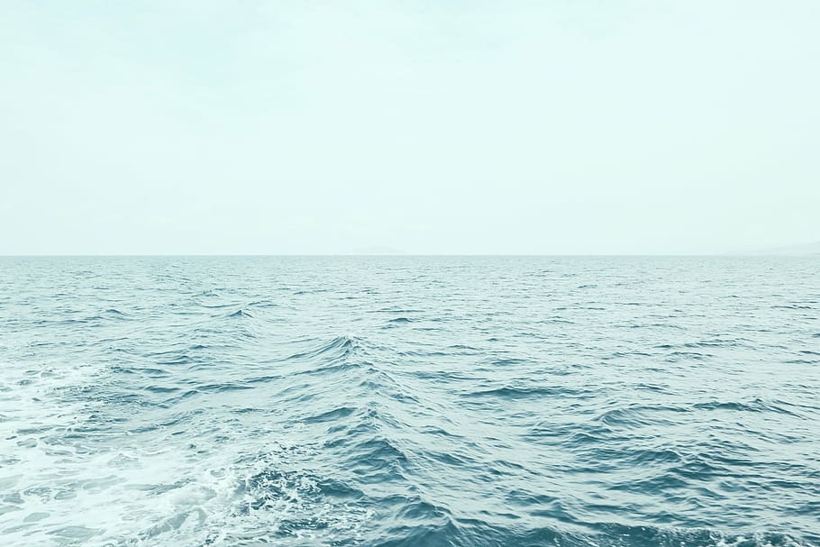corpo de água, paisagem, fotografia, grande, corpo, agua, limpar, céu, oceano, mar