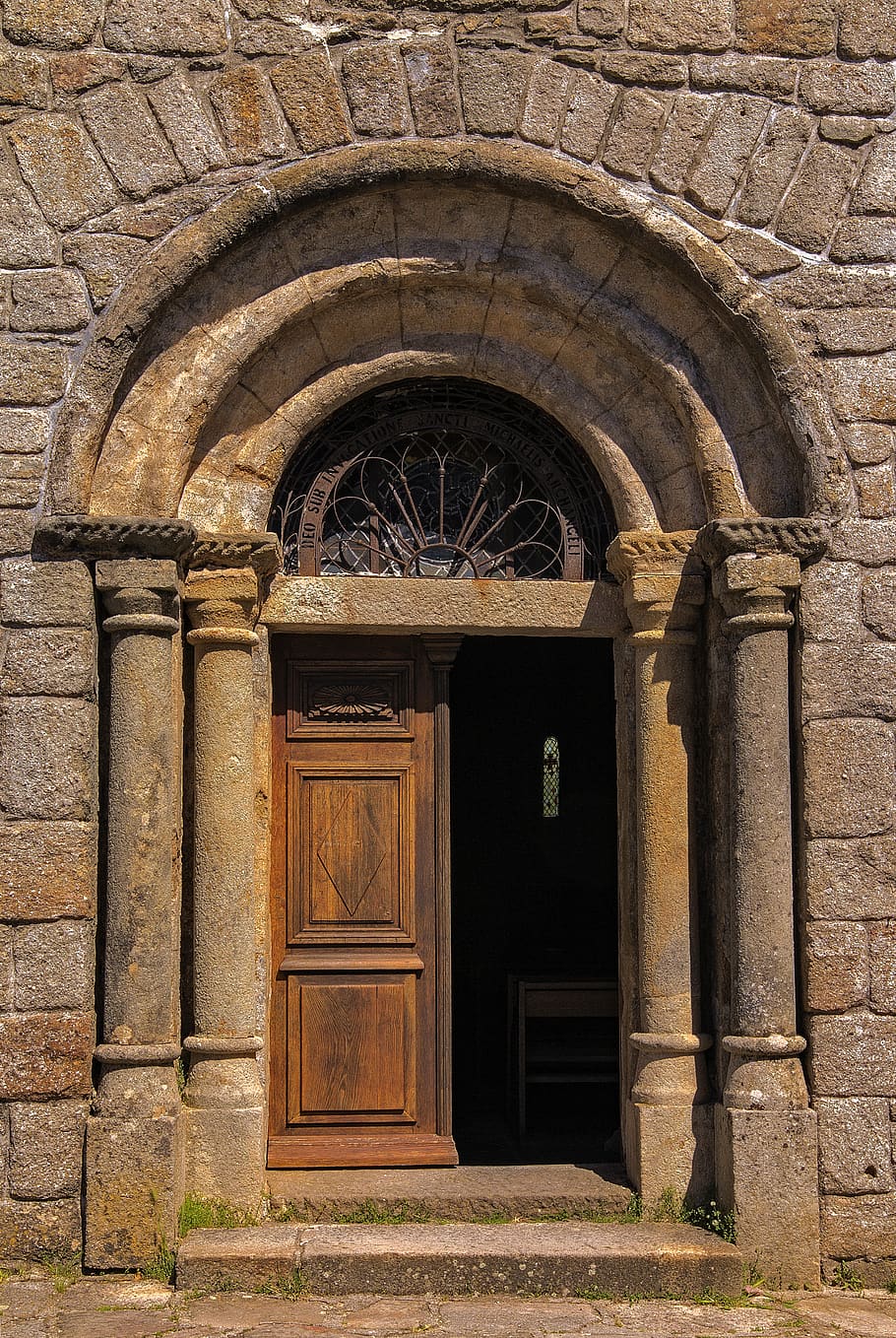 door, church, entry, portal, ornament, france, pierre, religion, chapel, architecture