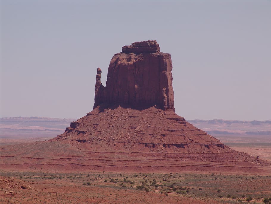 rock, mountain, places of interest, reddish, america, the west, indians, western, desert, monument Valley