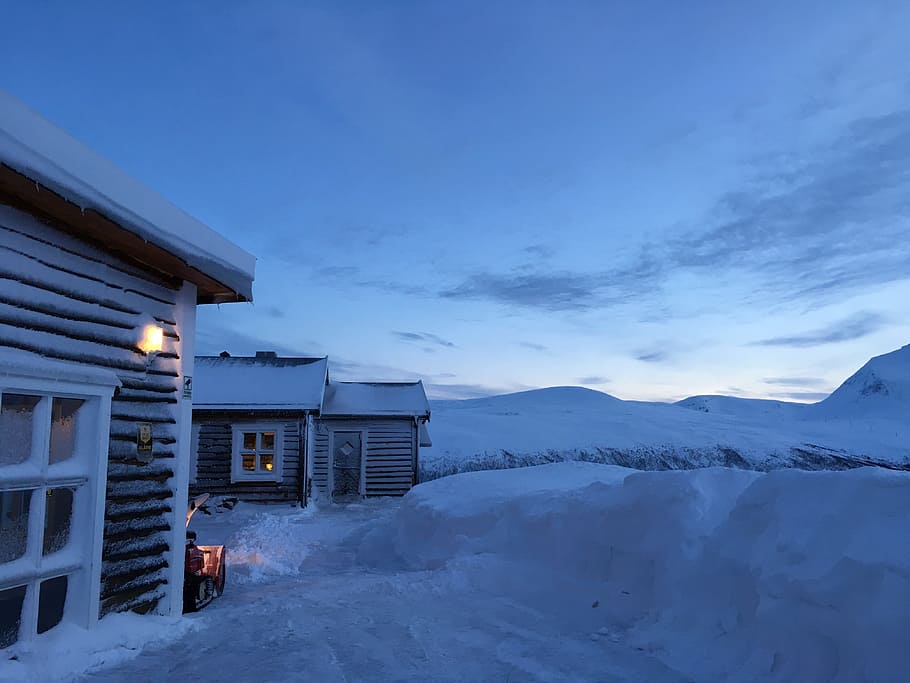 Tromso, Norway, Polar Circle, arctic circle, winter, snow, mountain, cold, nature, glacier