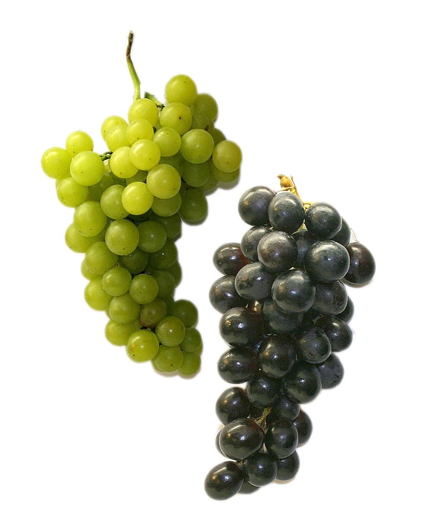 green, purple, bunch, grapes, table grapes, fruit, healthy, blue, food, eat
