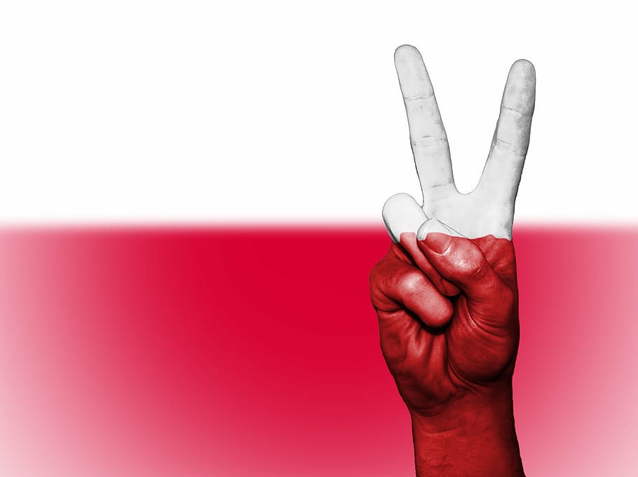 right person, hand, peace sign clip art, poland, peace, nation, background, banner, colors, country