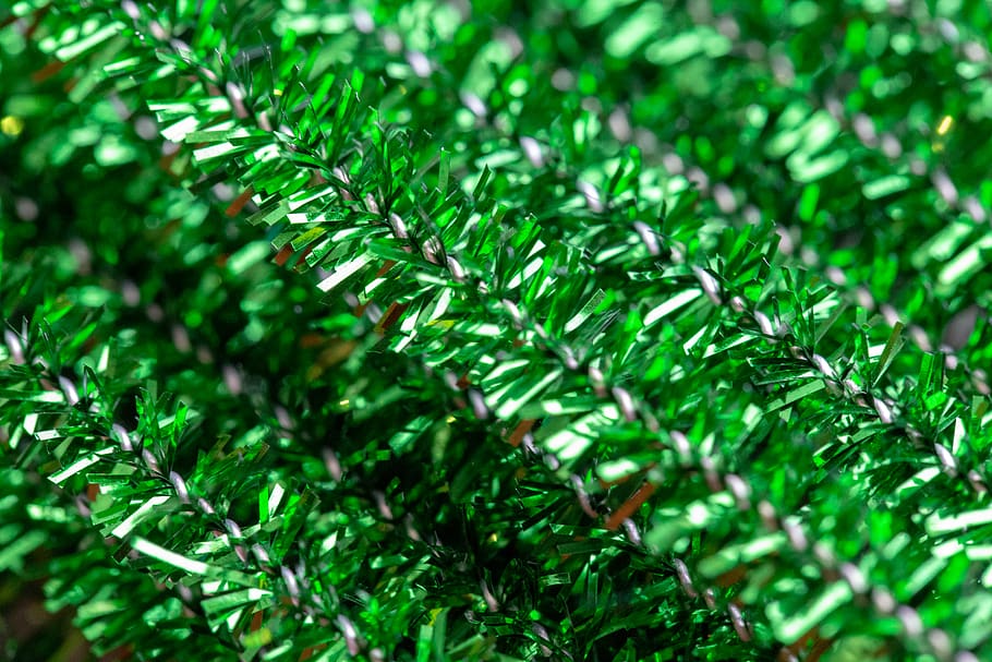 tinsel, texture, close up, pipe cleaners, crafts, diy, decorations, shiny, reflective, object
