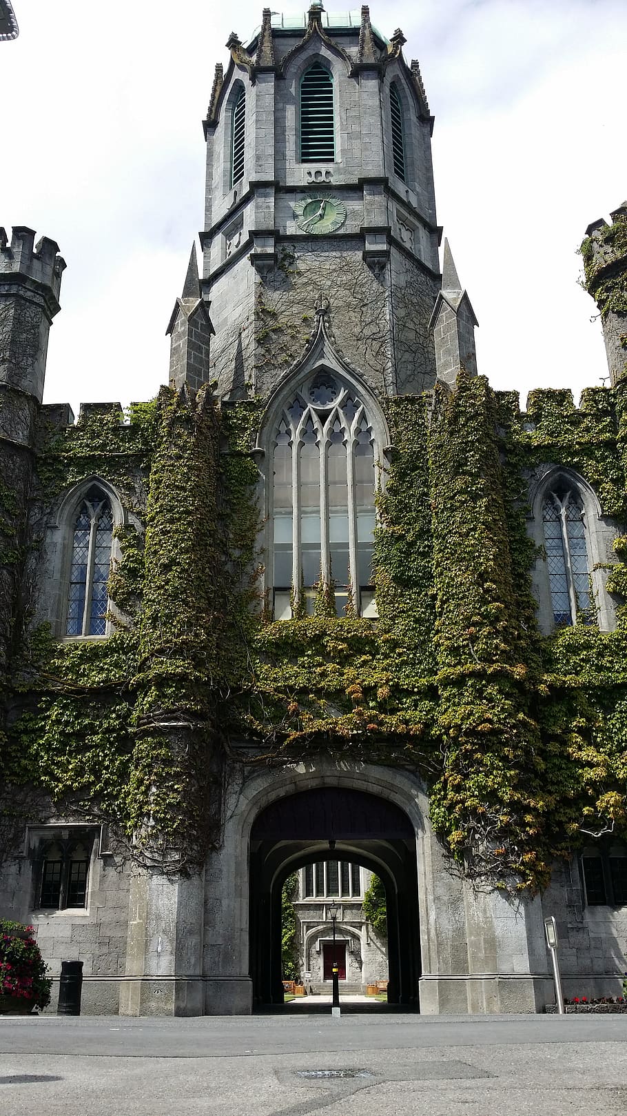university, campus, colleges, galway, architecture, built structure, building exterior, building, sky, nature