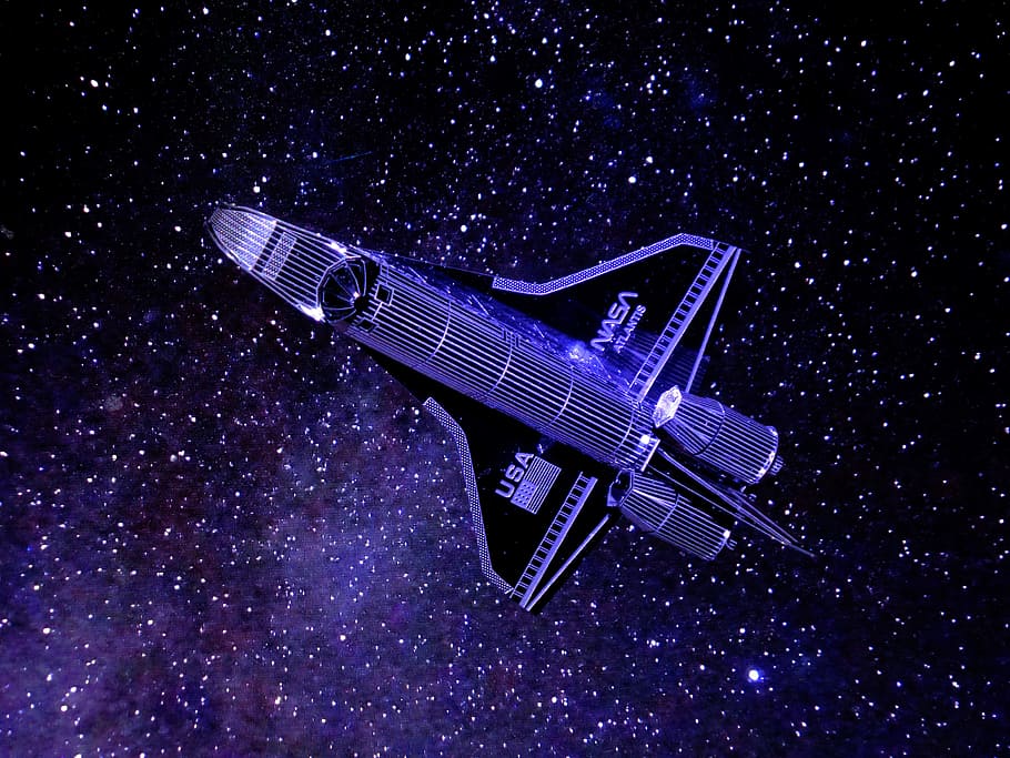 negro, púrpura, transbordador espacial nasa de EE. UU., digital, fondos de pantalla, juguete, modelo, el transbordador espacial, miniaturas, nasa
