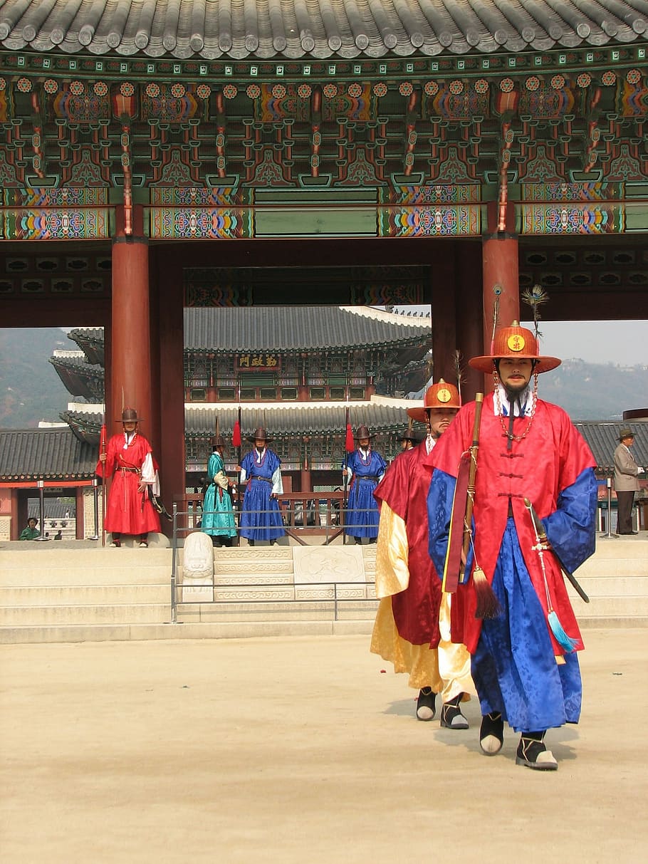 gyeongbokgung, palace, south, korea, seoul, traditional, culture, tourist, asia, cultures