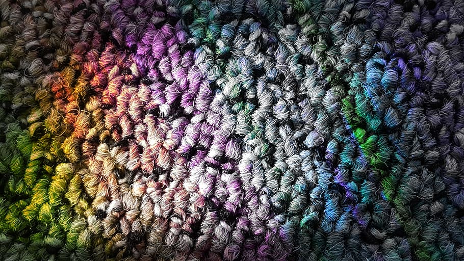 Karpet, kain, prisma, warna, spektrum, multi-warna, warna-warni, biru, berwarna, ungu