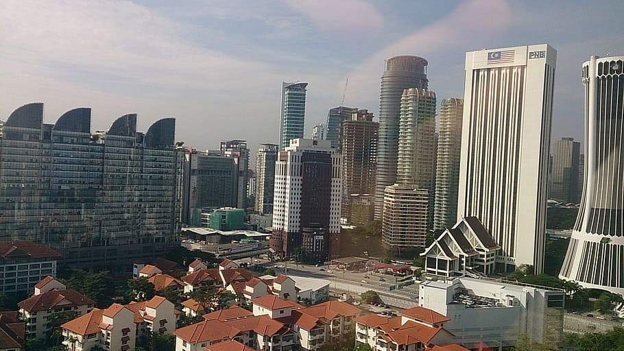 Kualalumpur, Kl, Arsitektur, Kaki Langit, kota, lanskap kota, menara, pencakar langit, bangunan, tengara