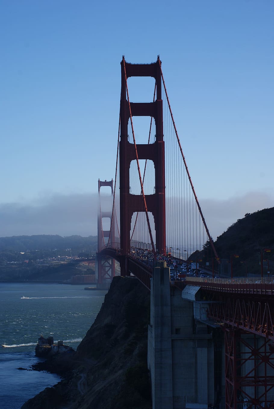 Ponte Golden Gate, ponte, portão, portão dourado, dourado, francisco, san, califórnia, oceano, marco