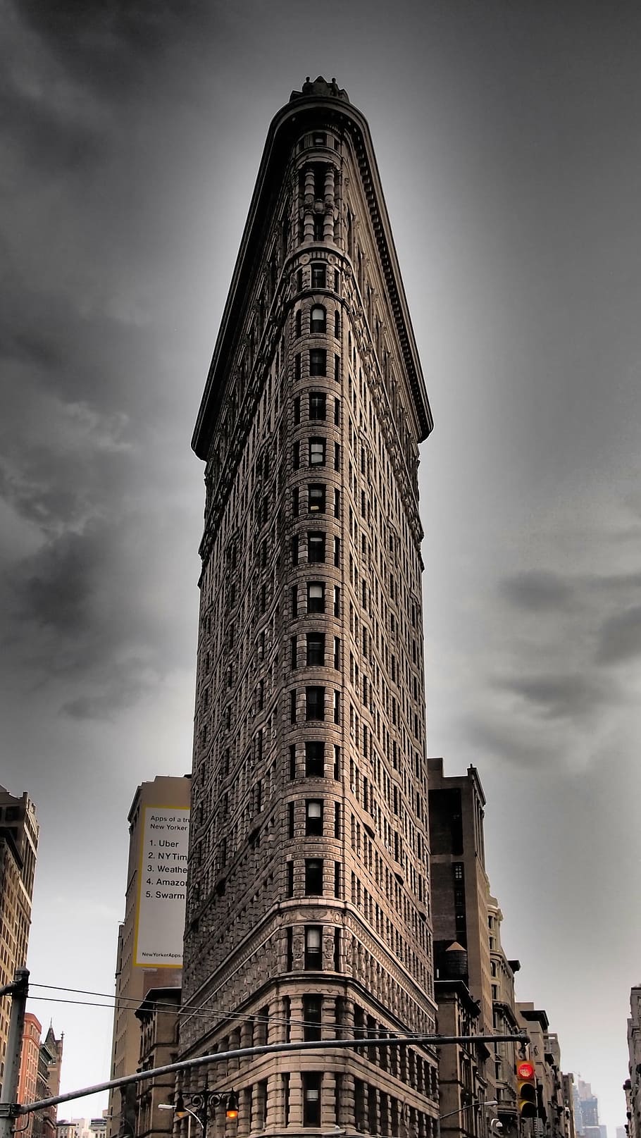 new york, sightseeing, flatron building, interesting, attraction, places of interest, building, new york city, building exterior, architecture