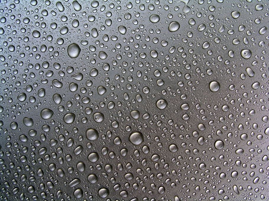 cat air, kaca, tetesan air, latar belakang, tekstur, drop, full frame, air, basah, hujan