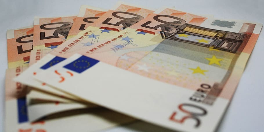 Евро, Деньги, Италия, богатые, итальянская республика, богатство, банкноты, 50 евро, бумажная валюта, валюта
