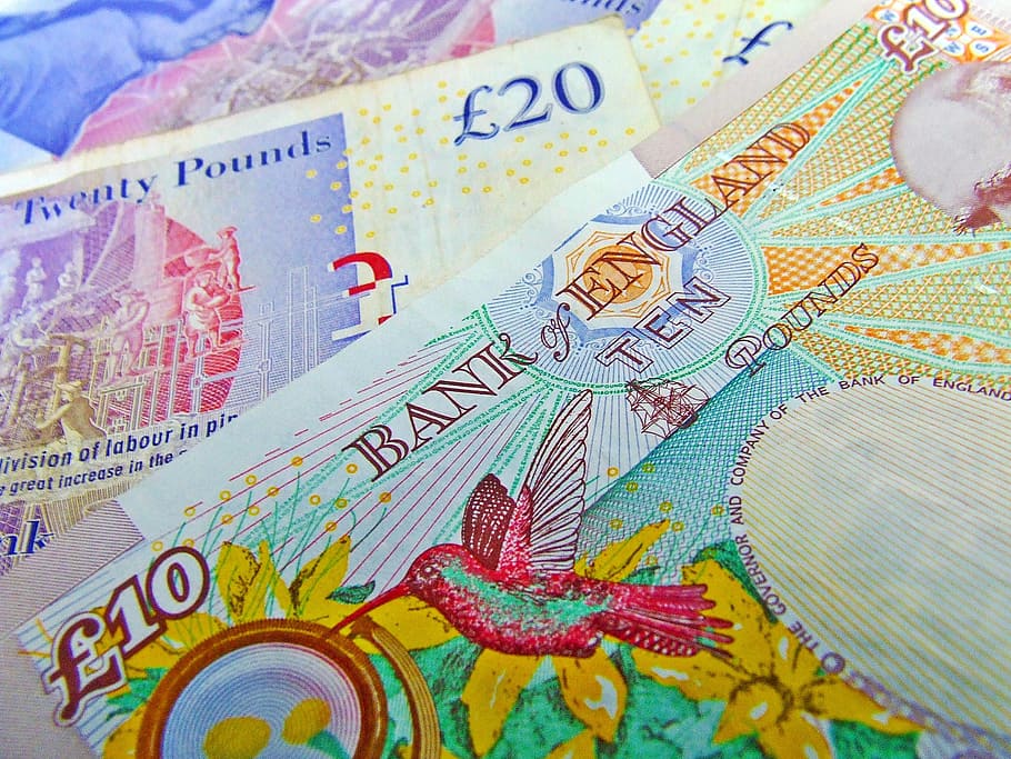 10 영국 파운드 지폐, 통화, 노트, 스털링, 돈, 금융, 비즈니스, 부, 은행업, 투자