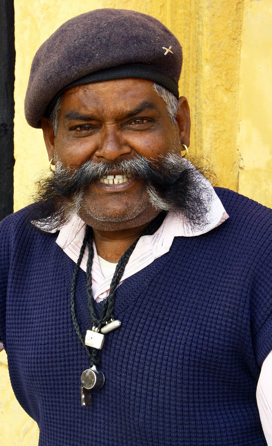 Mustache, Indian, Man, Portrait, Pirate, indian man, character, funny, guard, whistle