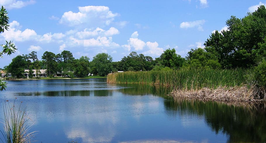 triplet lake, casselberry, florida, North, Triplet, Lake, Casselberry, Florida, clouds, photos, landscape