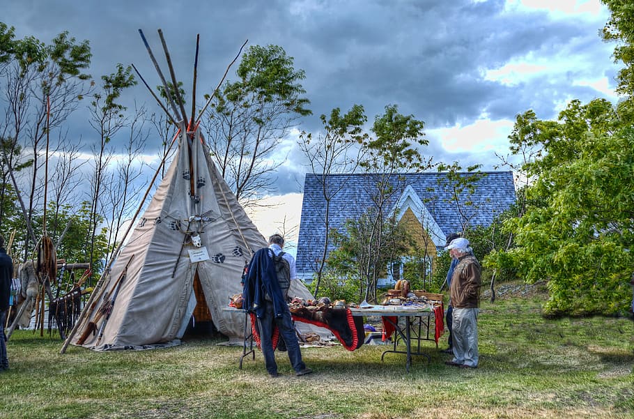 indian, seler, summer, tipi, tepee, tent, pow wow, typical, people, cultures