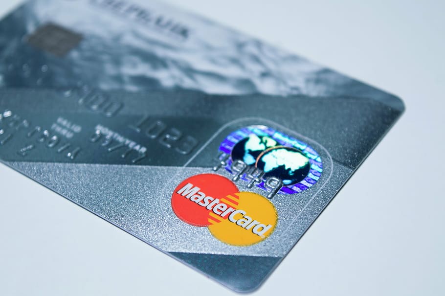 Mastecard, branco, superfície, cartão plástico, pagamento, dinheiro, pagamento eletrônico, cartão de crédito, Mastercard, negócios