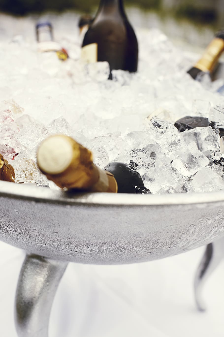 champagne cup, champagne cooler, champagne bucket, ice, champagne, celebration, drink, bottles, festival, alcohol