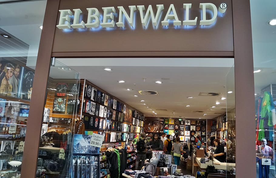 Shop, Stall, Comics, elbenwald, favorite characters, comic heroes, retail, store, indoors, shopping mall