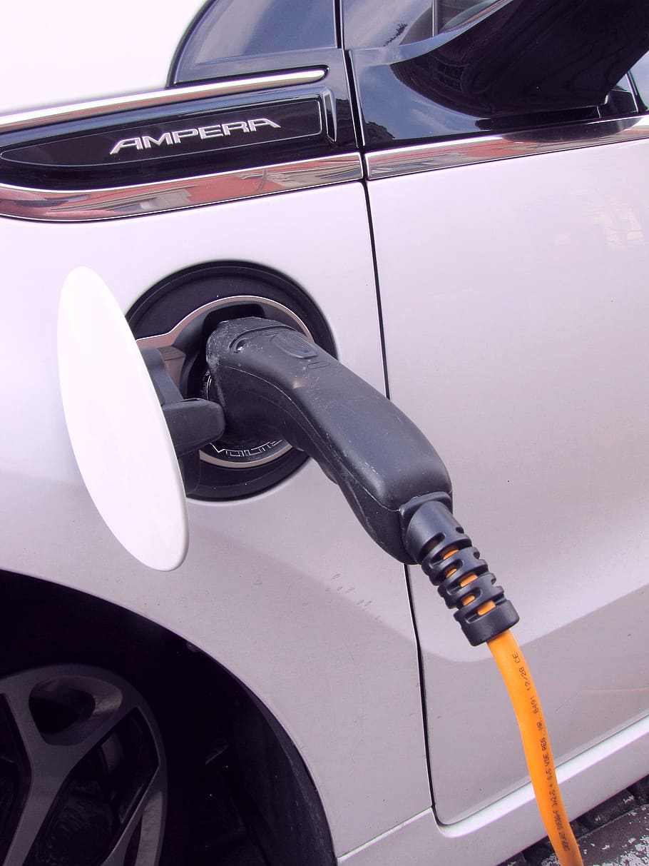 plug-in, electricity, e-car, hybrid car, power cable, plug, opel ampera, energy-saving, charging, fill up on energy