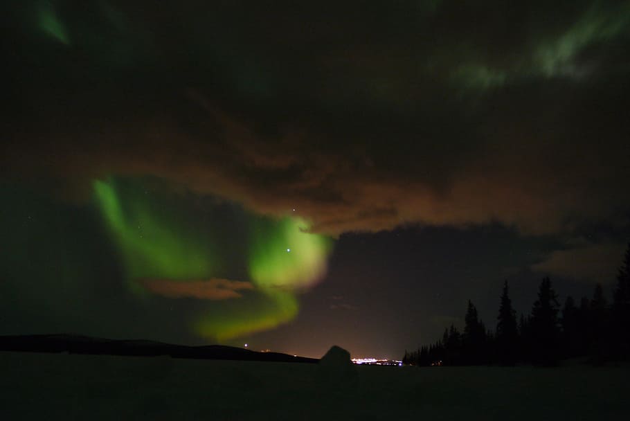 aurora borealis, aurora, borealis, northern lights, atmosphere, ionization, beautiful, gasses, evening, night
