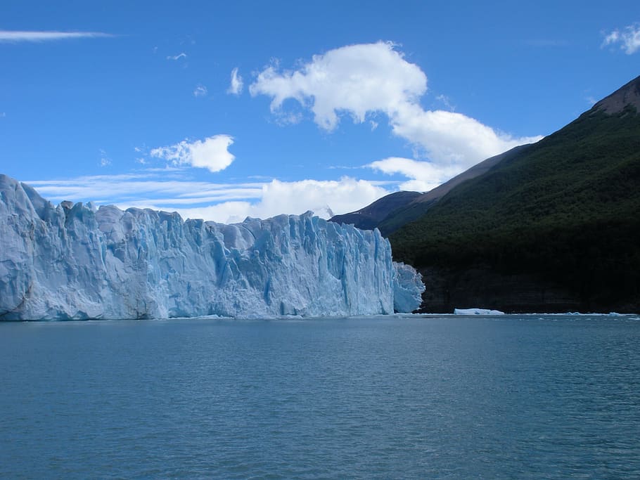glaciar, argentina, paisaje, perito moreno, patagonia, calafate, agua, cielo, medio ambiente, hielo